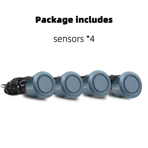 Kit 4 Sensori a Ultrasuoni da 22mm per Parcheggio e Retromarcia – Sicurezza Auto Avanzata”