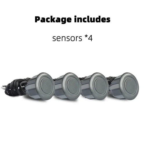Kit 4 Sensori a Ultrasuoni da 22mm per Parcheggio e Retromarcia – Sicurezza Auto Avanzata”