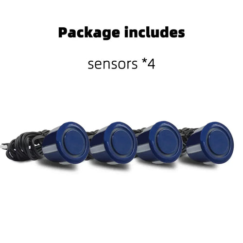 Kit 4 Sensori a Ultrasuoni da 22mm per Parcheggio e Retromarcia – Sicurezza Auto Avanzata”